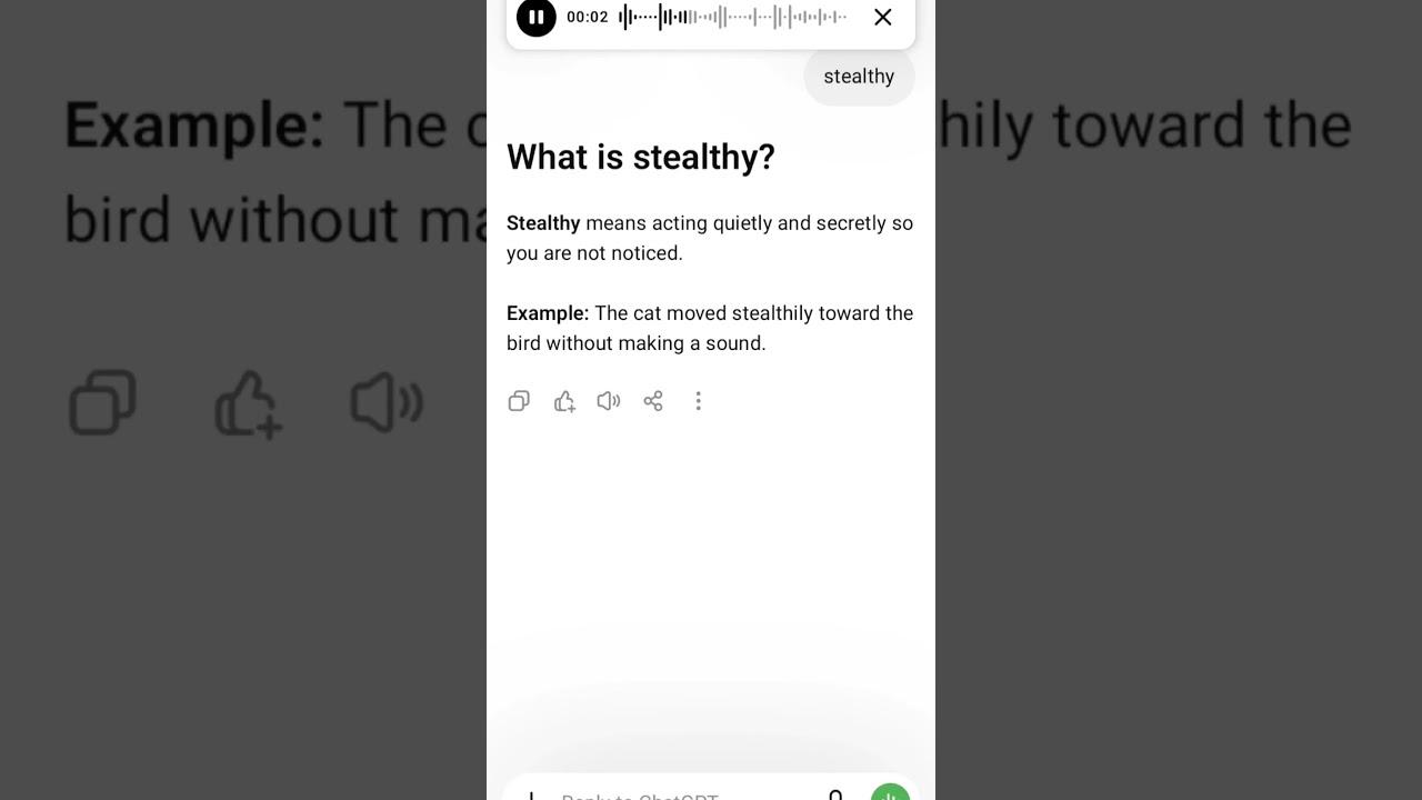 What is stealthy?