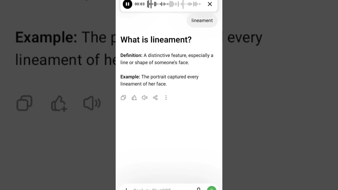 lineament meaning