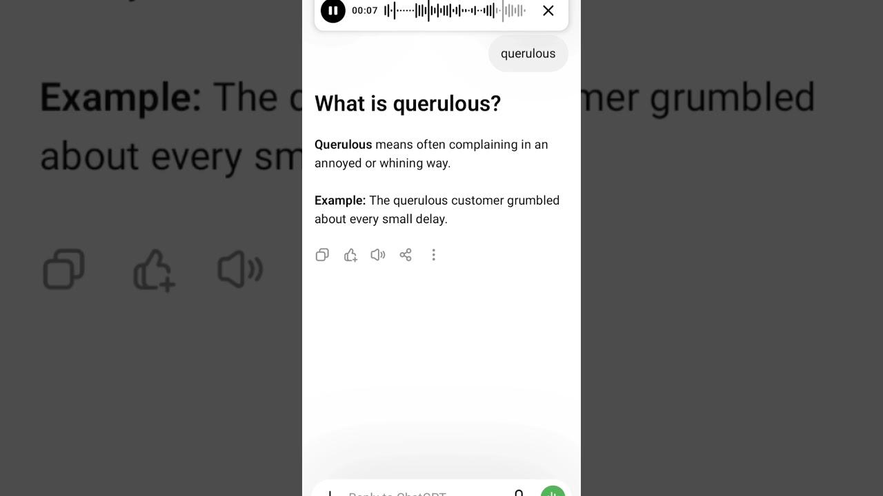querulous meaning
