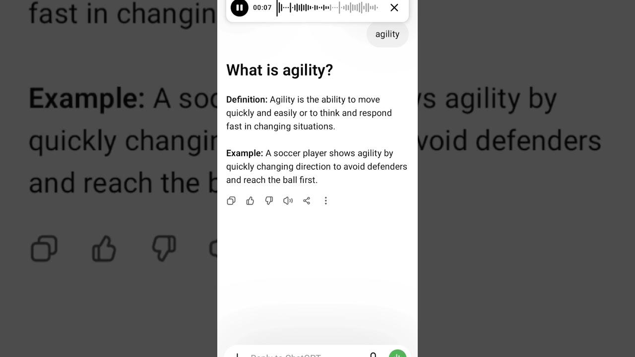 What is agility?