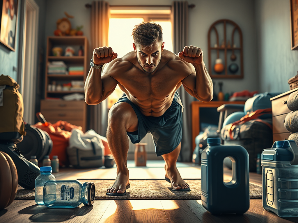 10 Tips for Building Muscle at Home | Home Workout Guide