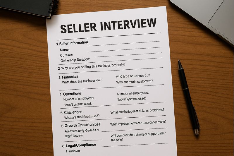 What Is a Seller Interview Document and How to Draft&nbsp;It?