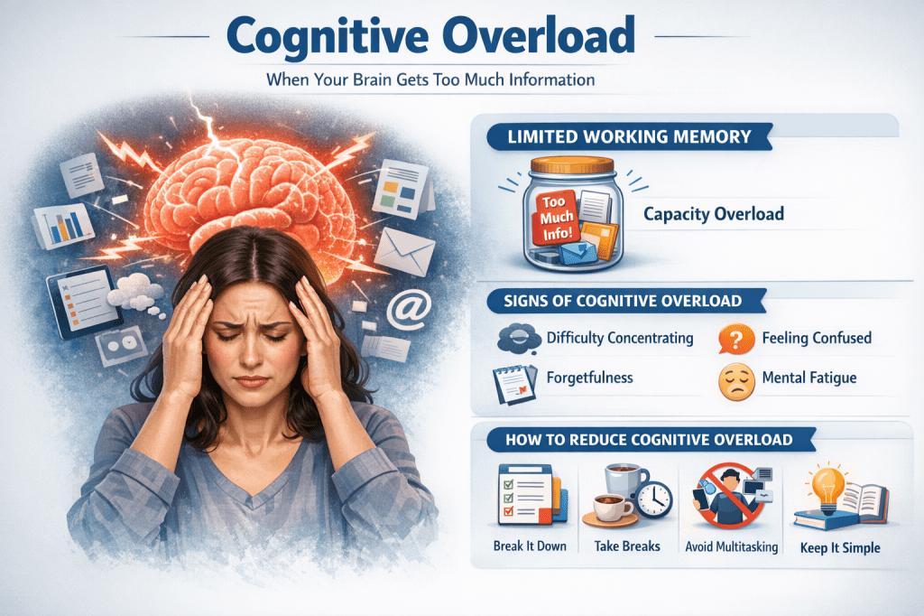 What Is Cognitive Overload? A Simple Explanation for&nbsp;Beginners