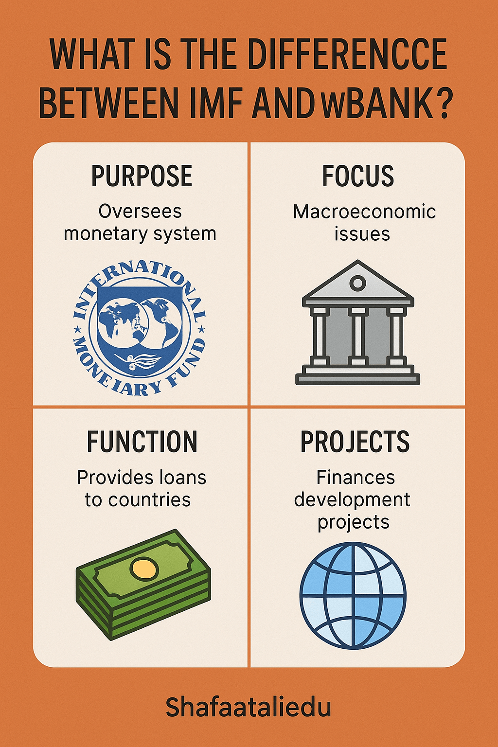 What Is the Difference Between the IMF and World Bank? Key Distinctions Explained